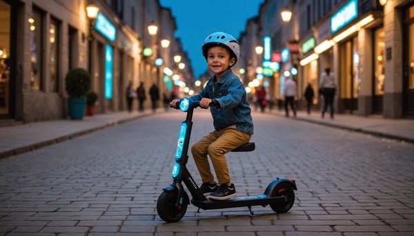 Trottinette roue lumineuse : fun et sécurité pour vos enfants